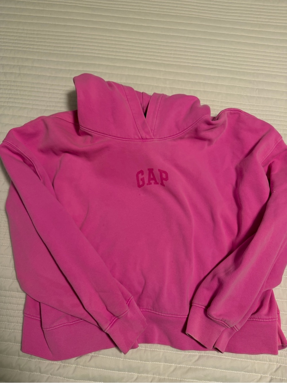 GAP Girls Hot Pink Hoodie with Logo